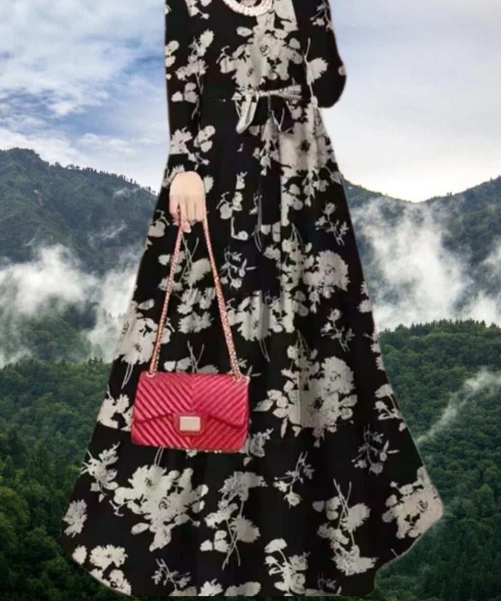 Une robe d'été pour femme.