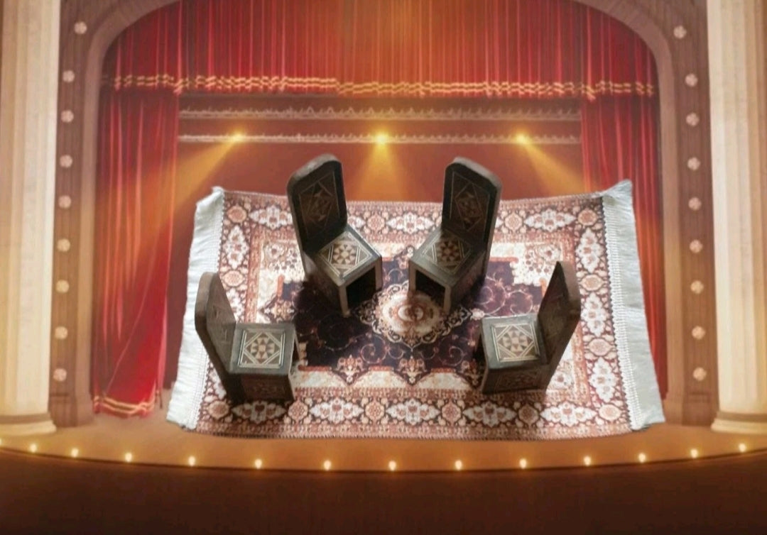 Un ensemble en bois distinctif