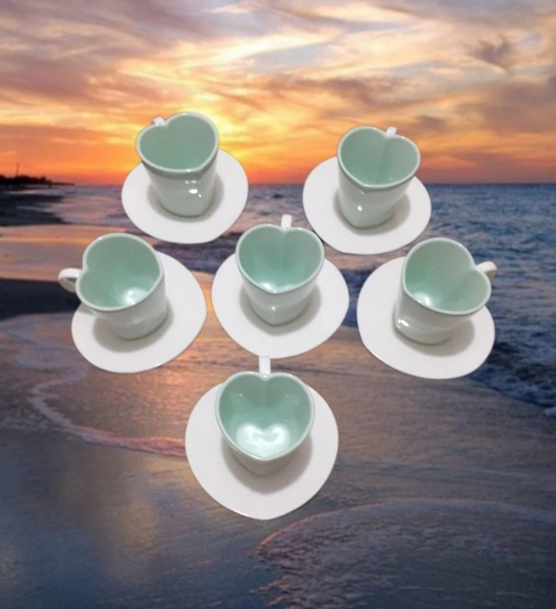 un ensemble de tasses.